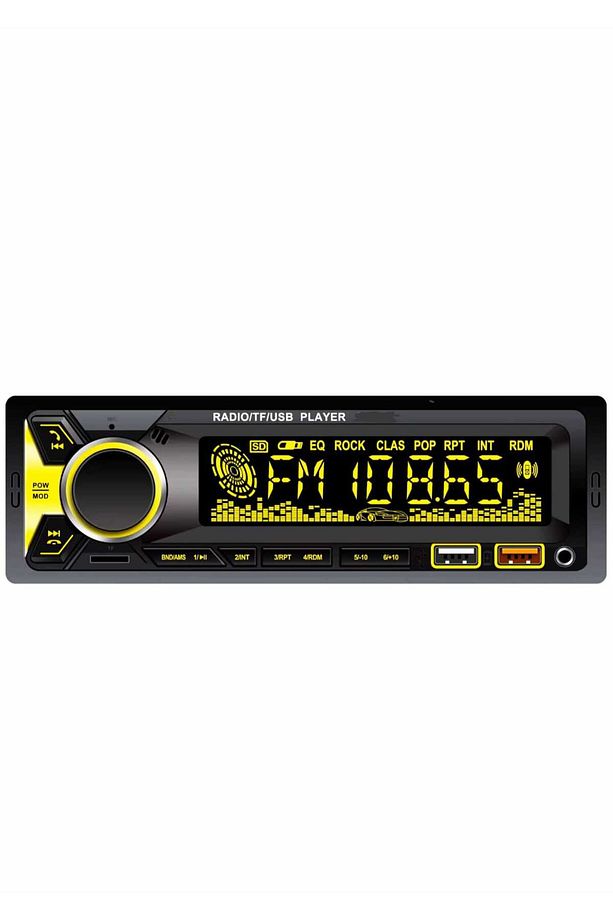 Bsv 4800 Rgb 7 Renk Değiştiren Çift Usb Bluetoothlu Aux Sd Kart Amfi Çıkışlı Kumandalı Teyib - 5