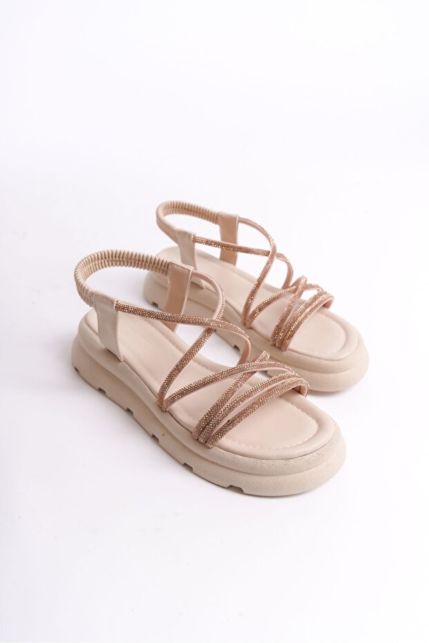 Women's Cross Stone Sandals