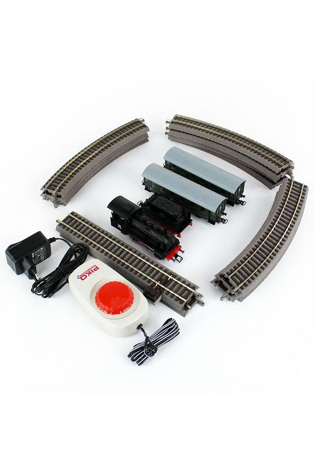 Starter Set Passenger Train Db With Steam Loco Tender, A-track W. Railbed - 2
