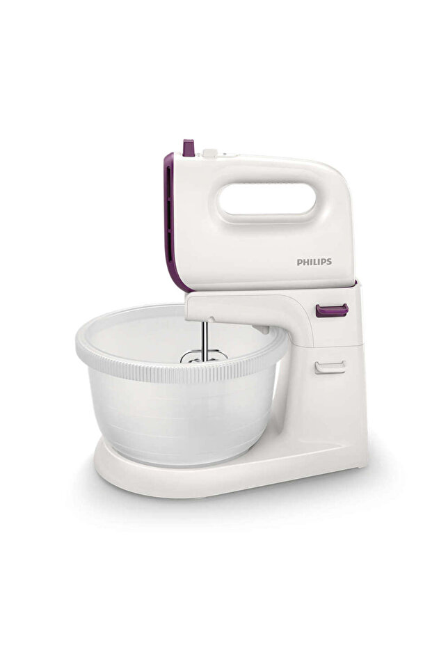 Daily Mixer with bowl, White, ?3 Liters, HR3745/11