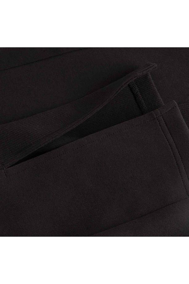 RIB INSERT INTERLOCK PANTS - 5
