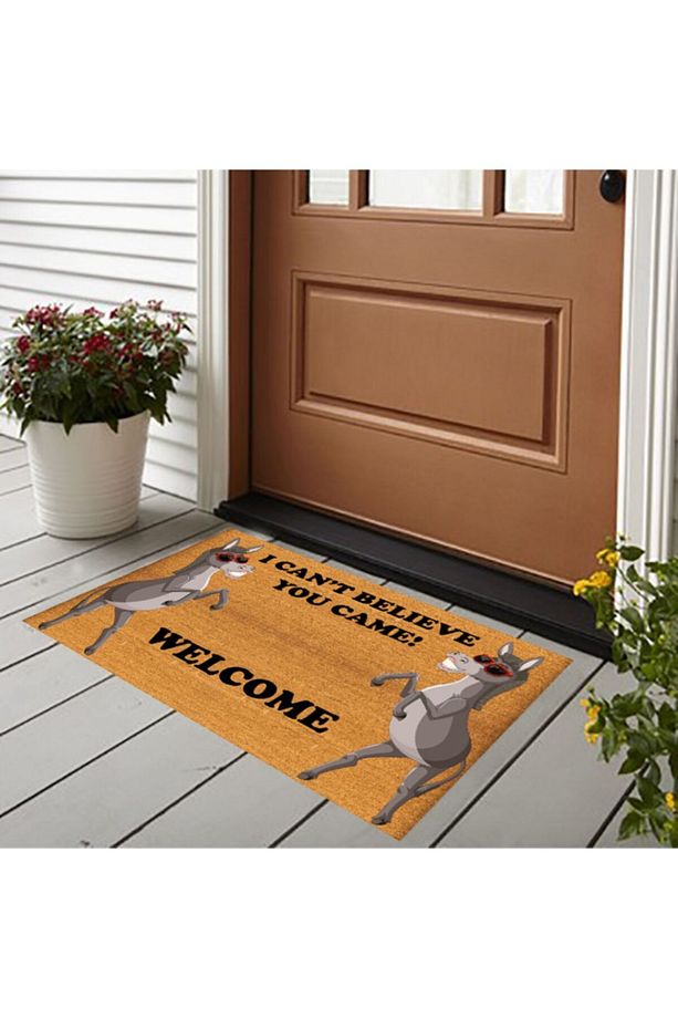 Welcome Yazılı Kapı Önü Paspası - 1
