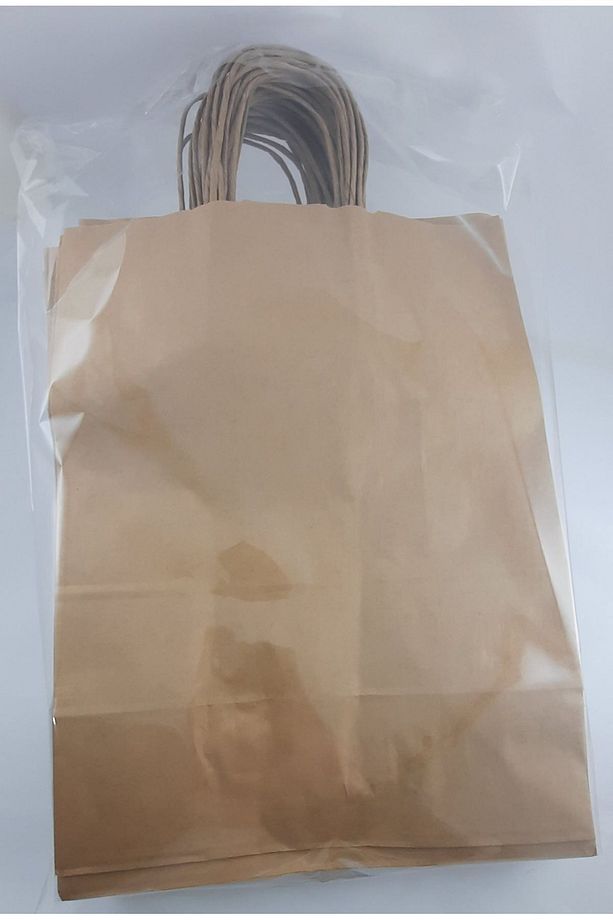 Çanta 25X13X33 - 250 Adet (Kağıt Poşet Çanta) - 4