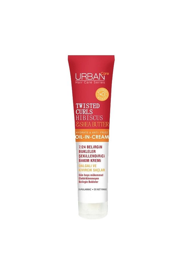 Urban Twisted Curls Hibiscus&shea Butter 7/24 Belirgin Bukleler Dalgalı Kıvırcık Saçlar Kremi 175ml - 1