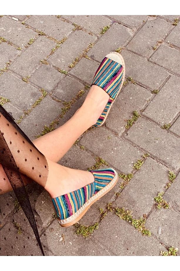 Kadın Espadril Ayakkabı - 4