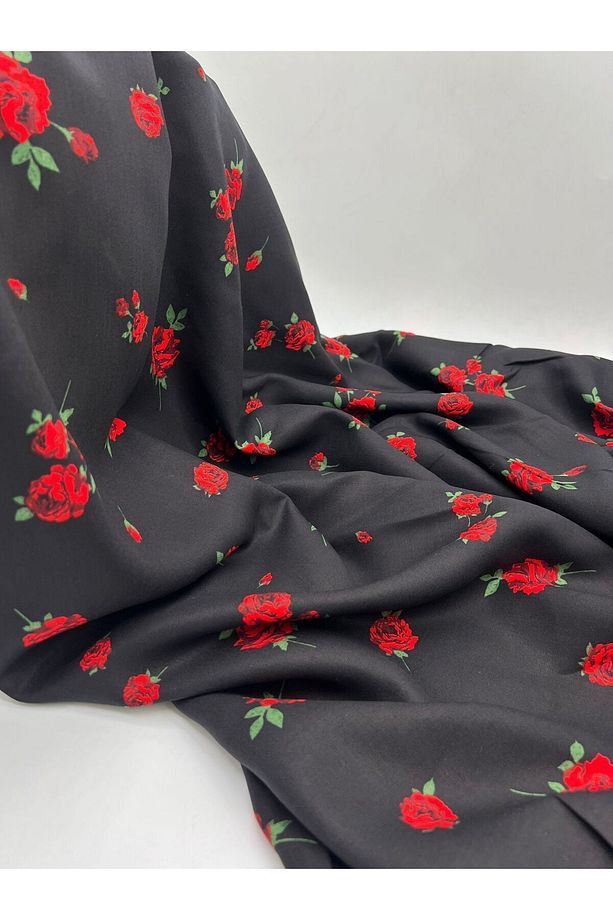 Viskon Kumaş Eni 150cm Elbise Gömlek Tunik vb Polyester İçermez - 3