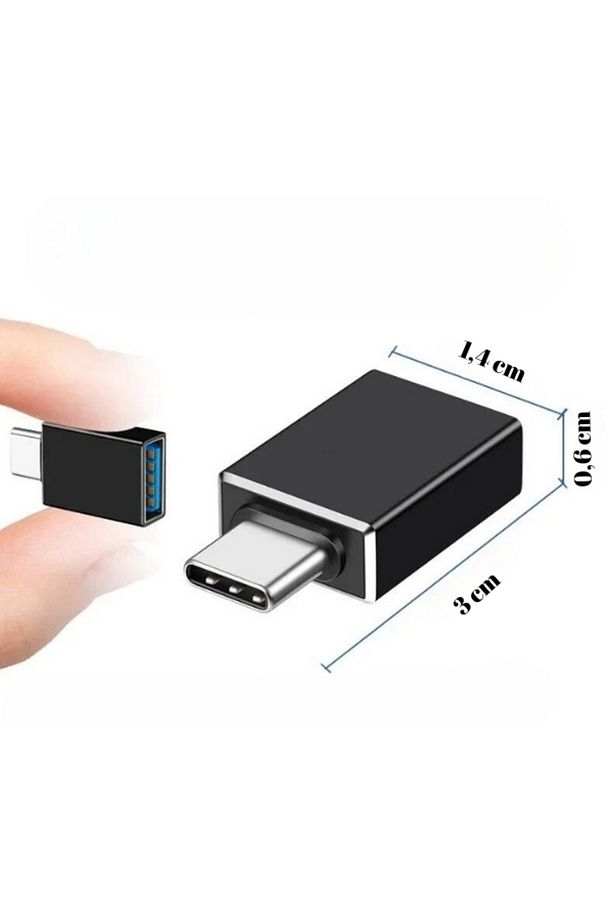 Type-c To Usb (3.0) Dönüştürücü Telefon Tablet Leptop Yüksek hızlı Çevirici - 2