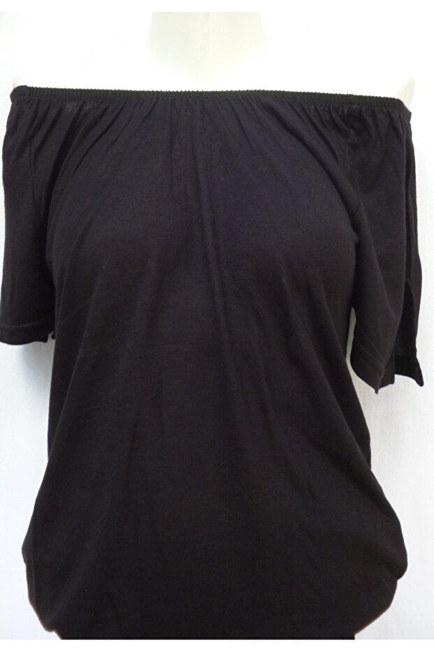 KISAKOL  VİSCON  BLUZ - 1