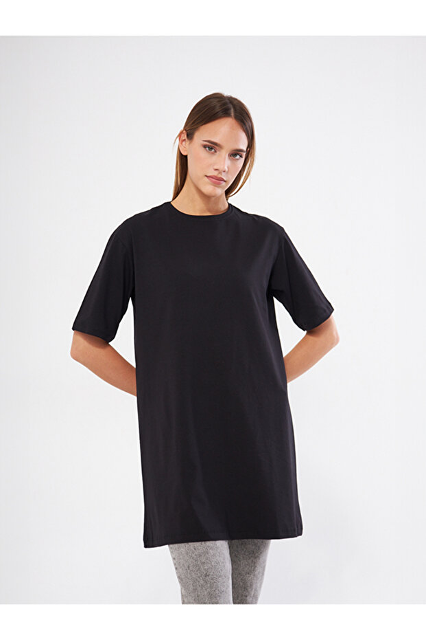 Kısa Kollu Basic Tişört - 5