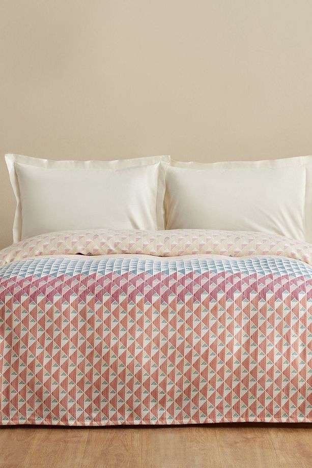 Dace %100 Pamuk Çift Kişilik Tek Pike Multicolor PP - 1