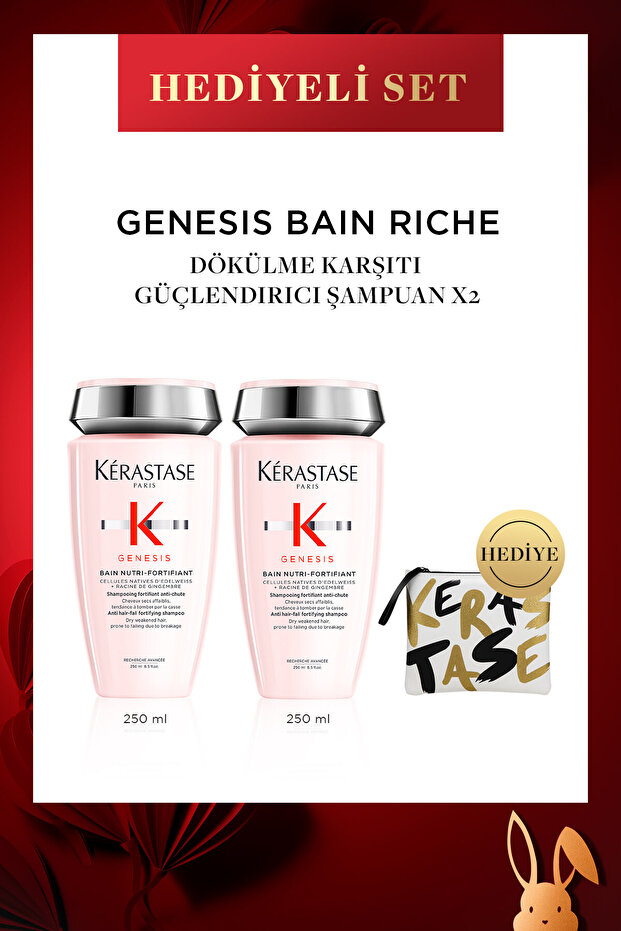 Genesis Bain Nutri-fortifiant Anti-Hair Loss Shampoo X2