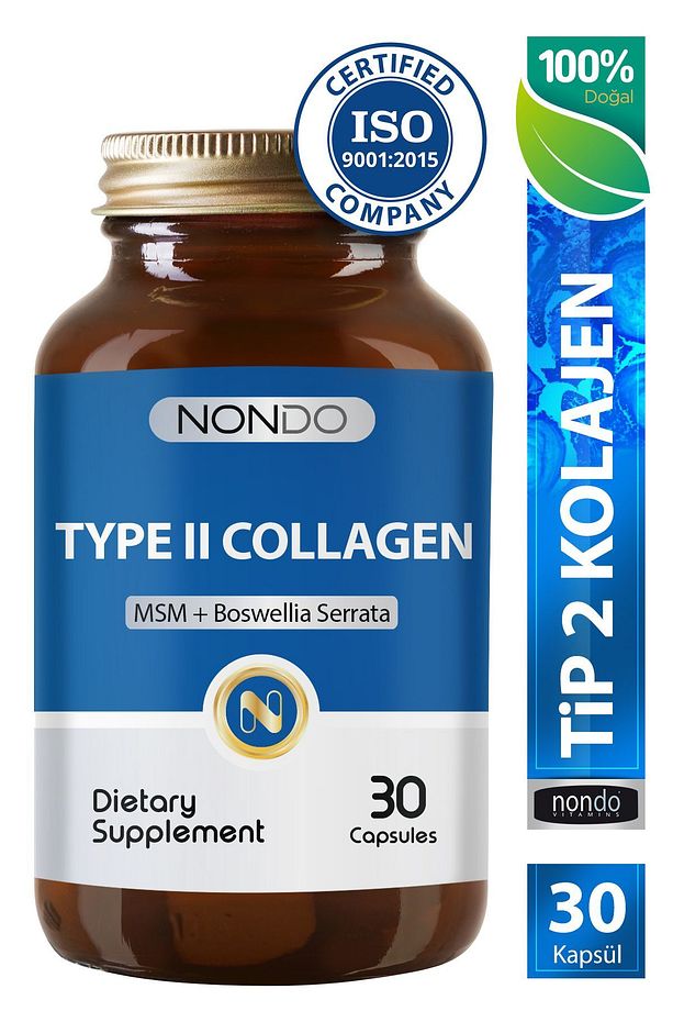 Tip 2 Kolajen 30 Kapsül ( Msm Akgünlük Ekstresi Type 2 Collagen ) - 1