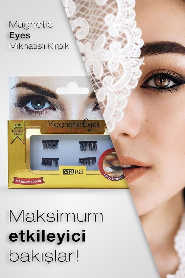 Eyes Mıknatıslı Takma Kirpik Maximum Yoğun - 1
