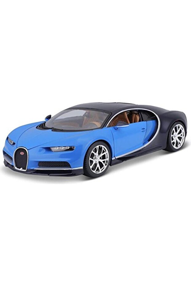 Bugatti Chiron Mavi 1/18 Model Araba - 2