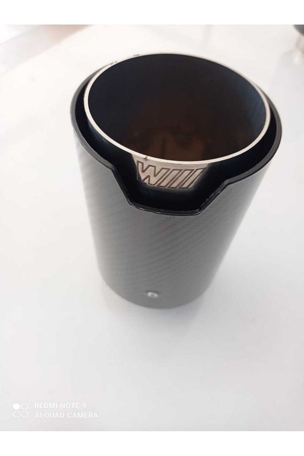 Egzoz Ucu 90mm M Logolu Model Tekli - 3
