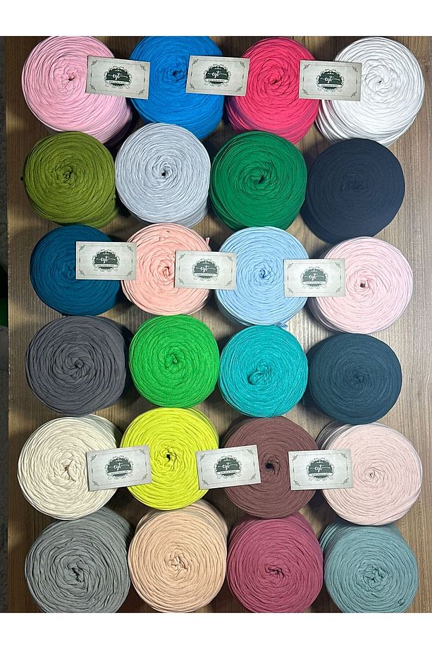 Penye Ip (600-650 GR) , Sepet Ipi , Çanta Ipi , Puset Ipi , Örgü Ipi , Paspas Ipi - 3