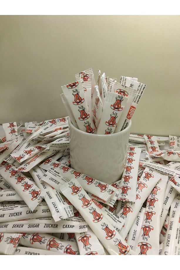 T-pack Stick Toz Şeker Kullan At 4 Gramlık 4kg (1000 ADET) - 7