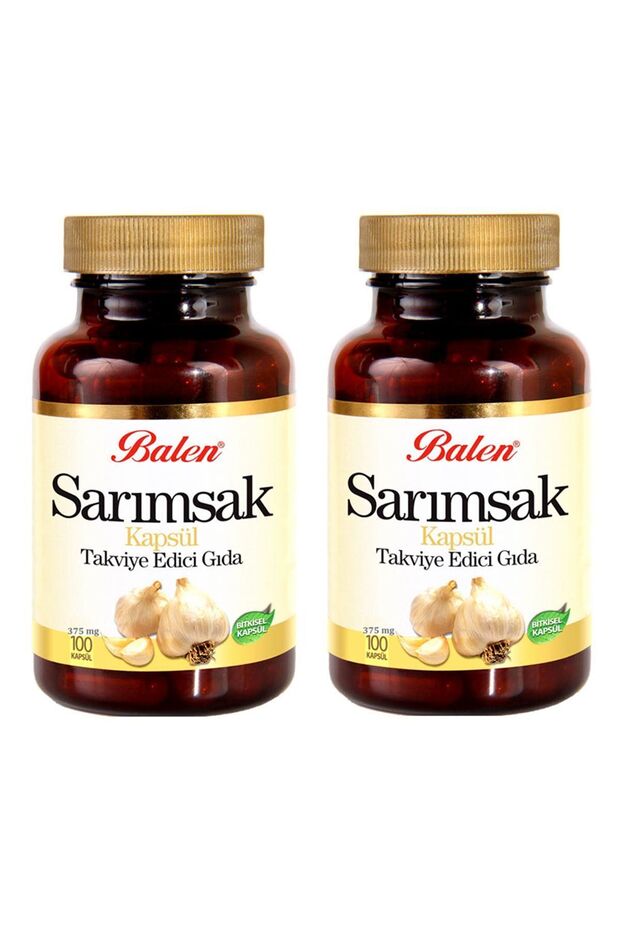 Garlic Capsule 375 Mg 100 Capsules X 2 Pcs