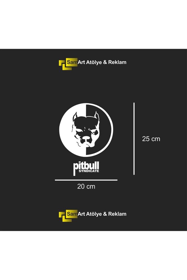 Pitbull Vehicle Sticker