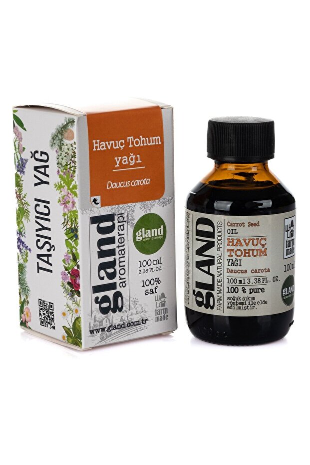 Carrot Seed (Daucus Carota) Oil 100ml