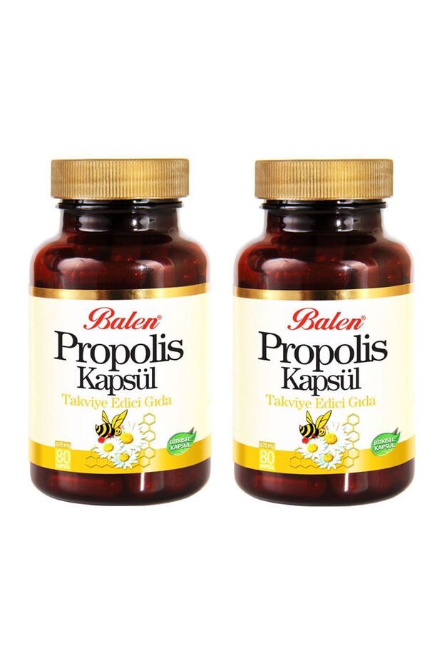 Propolis 670 Mg 80 Capsules X 2 Pieces