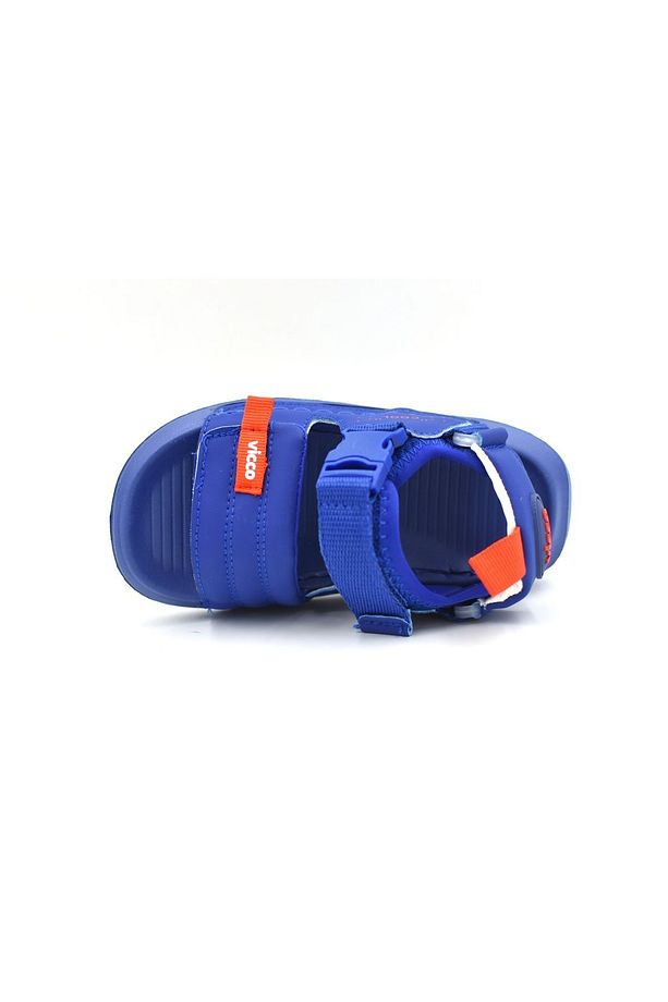 (321.F24Y.213-05) Rave Phlon Hafif Taban Cırtlı Çocuk Sandalet SAKS MAVİ - 4