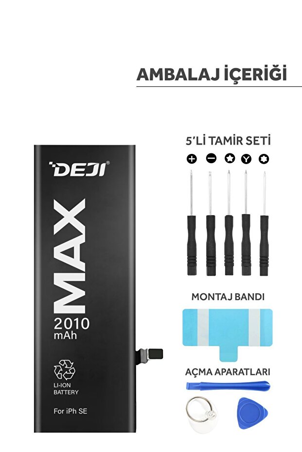 İphone Se 1. Nesil Batarya 2010 Mah Mucize Batarya - 5