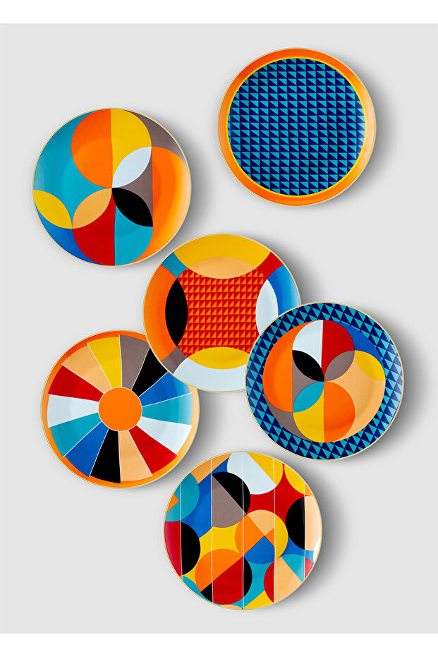 Shapes Servis Tabağı 6 Kişilik - 6