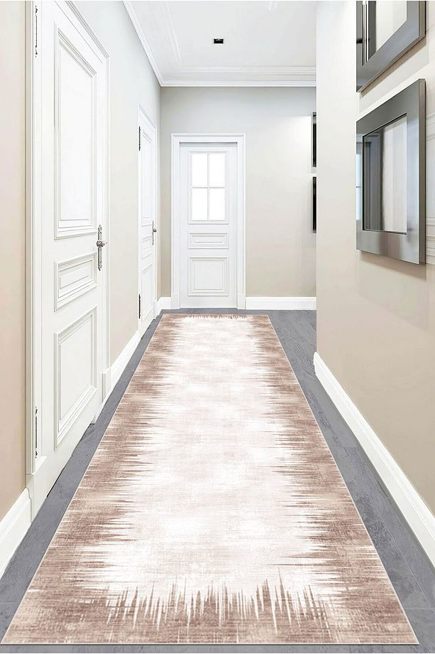 Modern Dijital Baskı Dört Mevsim Yıkanabilir Kaymaz Taban Salon Halısı Mutfak Halısı Yolluk FBH - 1