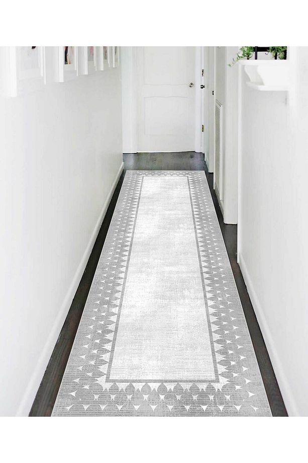 Modern Dijital Baskı Dört Mevsim Yıkanabilir Kaymaz Taban Salon Halısı Mutfak Halısı Yolluk FBH - 1