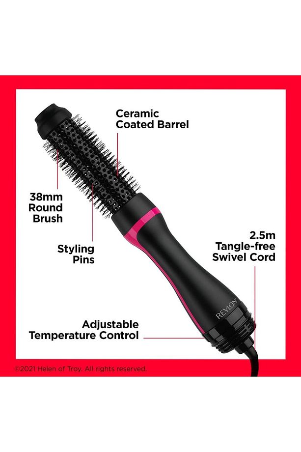 One Step Style Booster Frizz'i Azaltır, seramik teknolojisi, İyonik teknoloji, 2 ısı - RVDR5292 - 5
