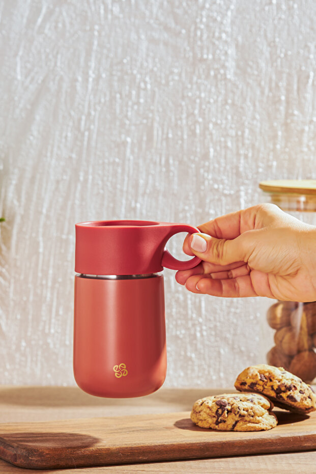 Smart Pembe El Termosu 300 ml - 3