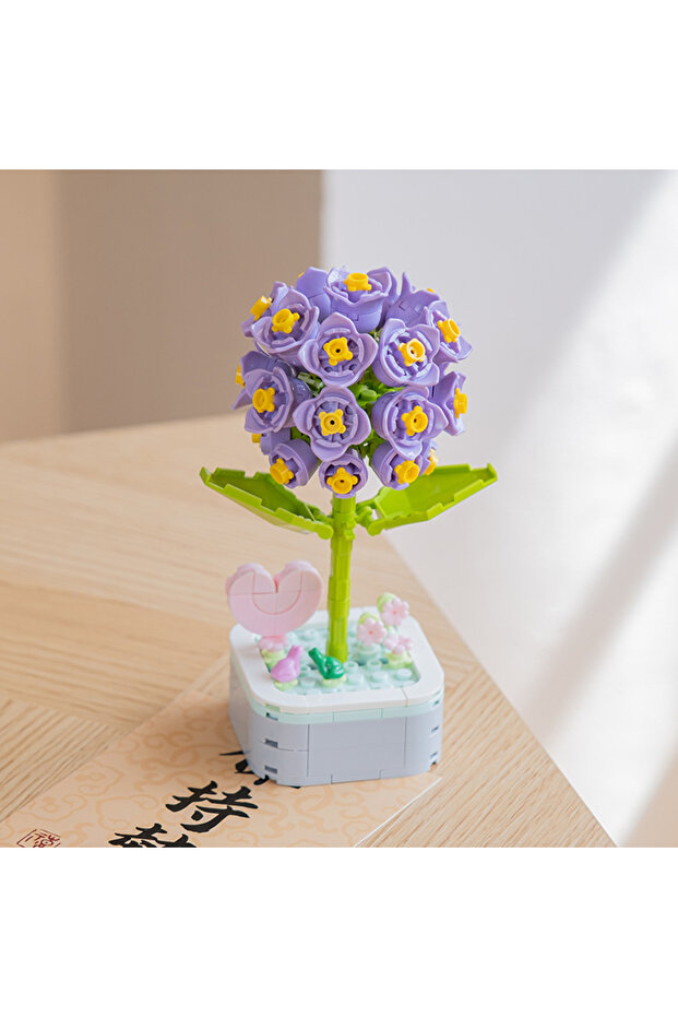 Hyacinth Flower Making Set in Pot - 4
