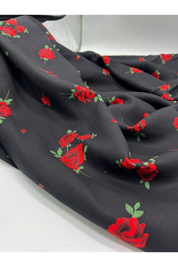Viskon Kumaş Eni 150cm Elbise Gömlek Tunik vb Polyester İçermez - 1