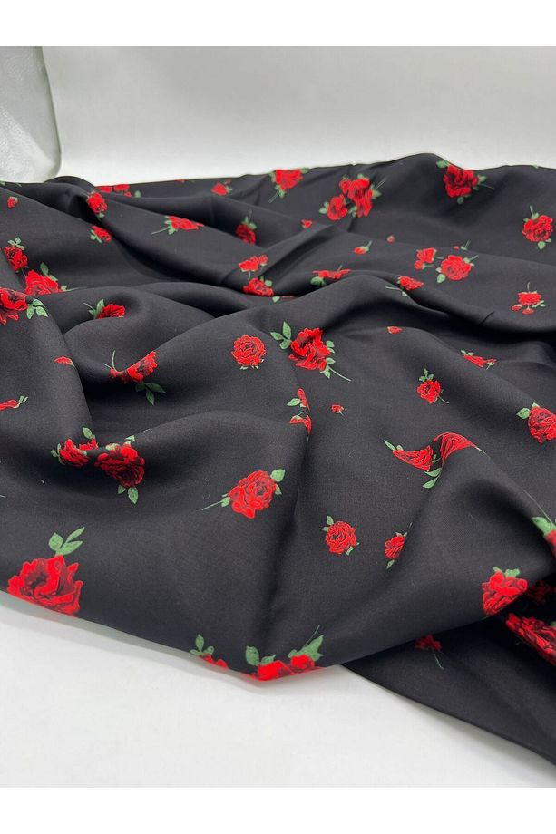 Viskon Kumaş Eni 150cm Elbise Gömlek Tunik vb Polyester İçermez - 4