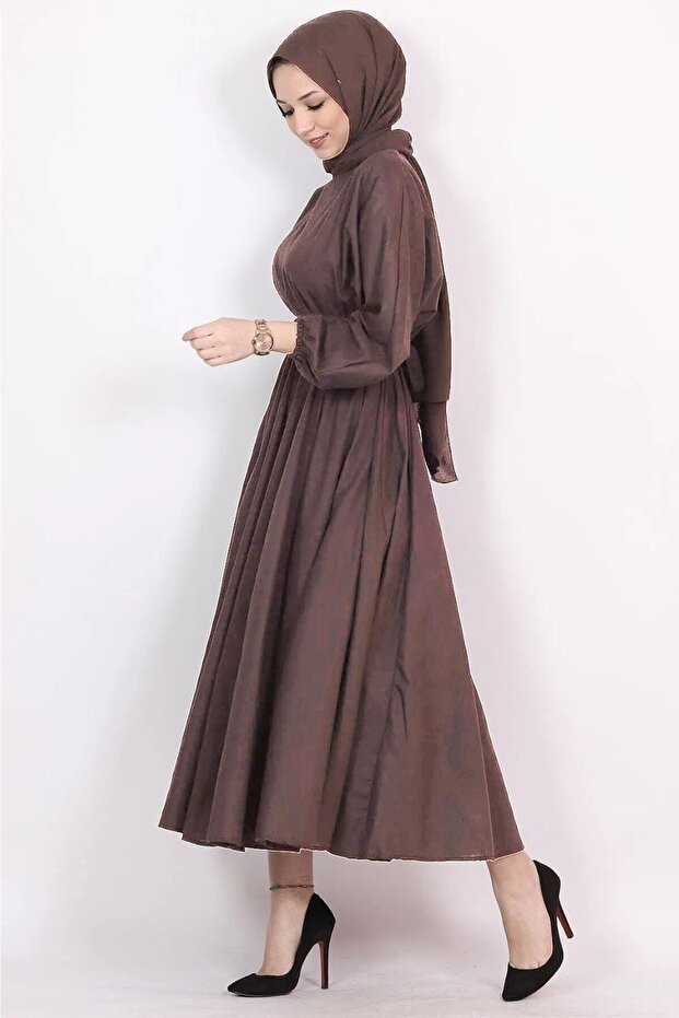Rochie de sezon cu hijab - 2