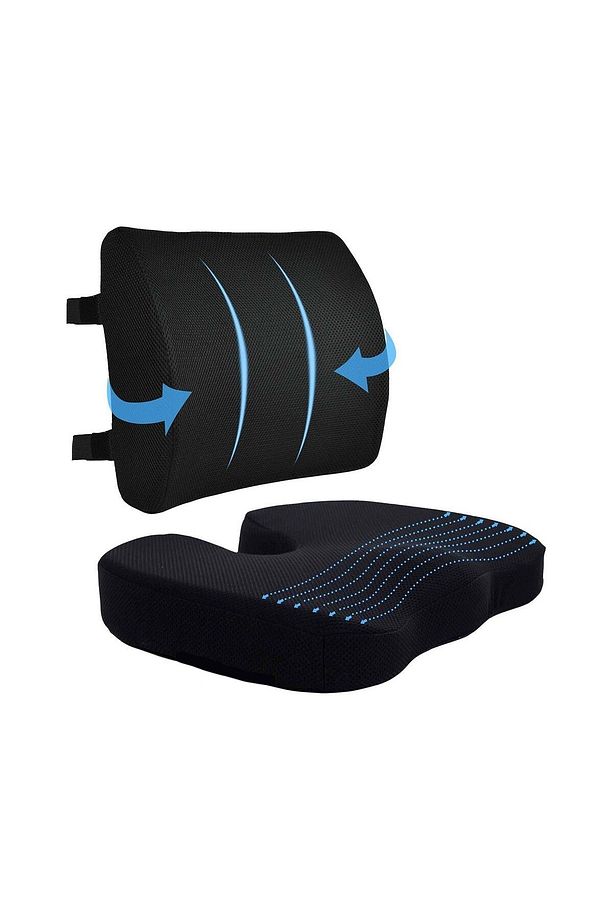 Visko Cocix Minder Oturma Minderi Basur Minderi ve bel sırt sandalye minderi - 1