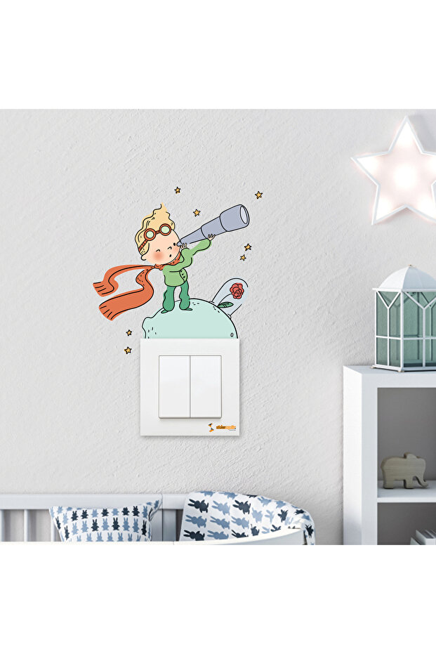 Little Prince I Themed Socket and Wall Kids Room Sticker