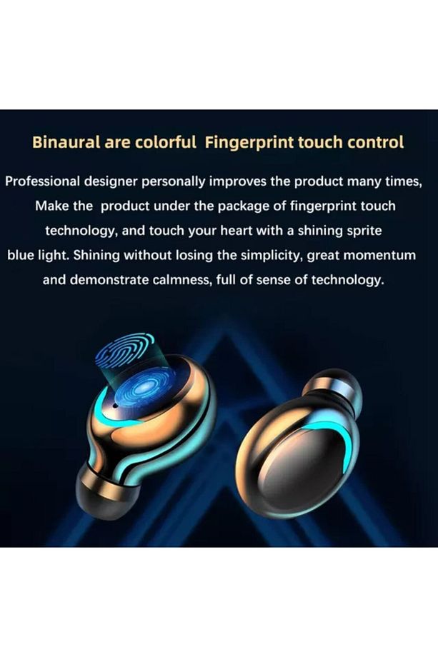 Intkoot Tws 2000 Mah Powerbank Earbuds Bluetooth 5.0 Dokunmatik Kablosuz Kulaklık Kod-26 - 5