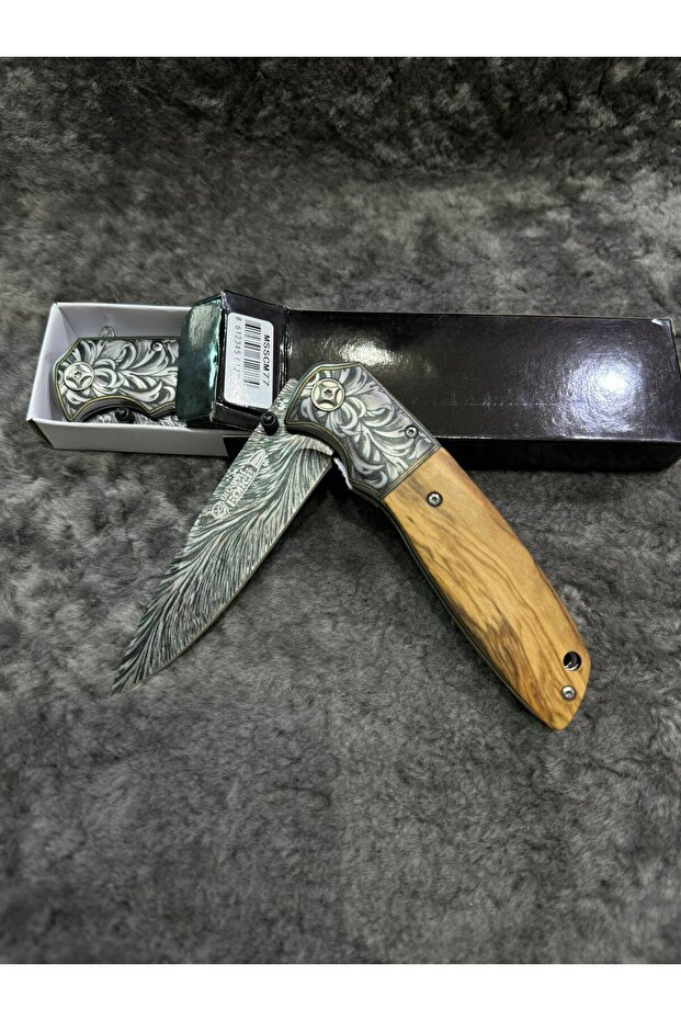 Damascus Özel Işçilikli Bıçak - 3