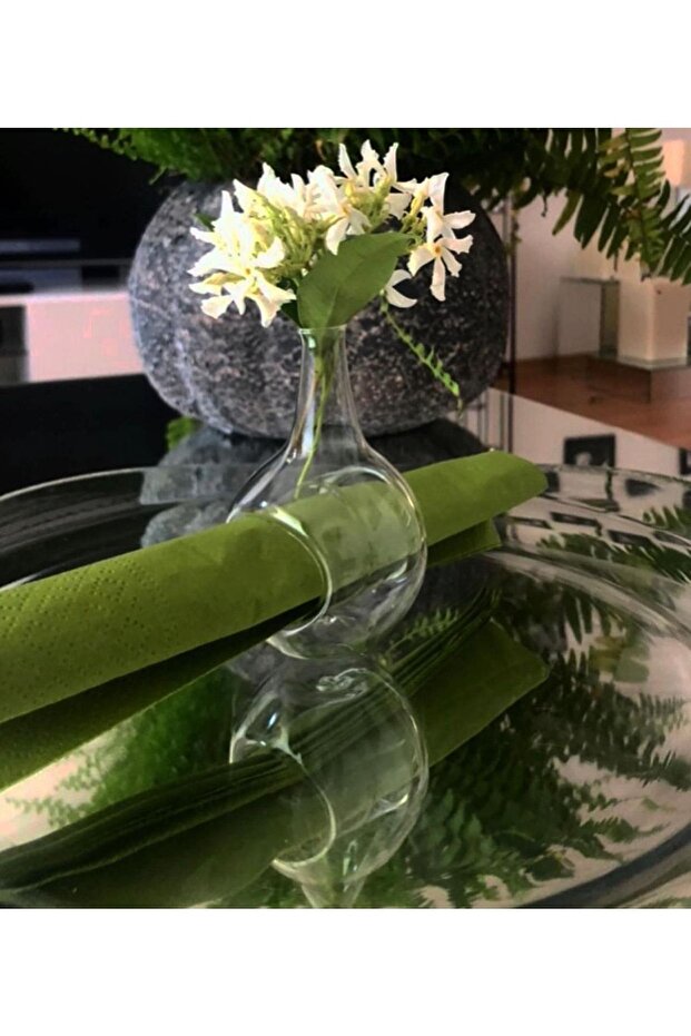 Cam Vazo Peçetelik - 1