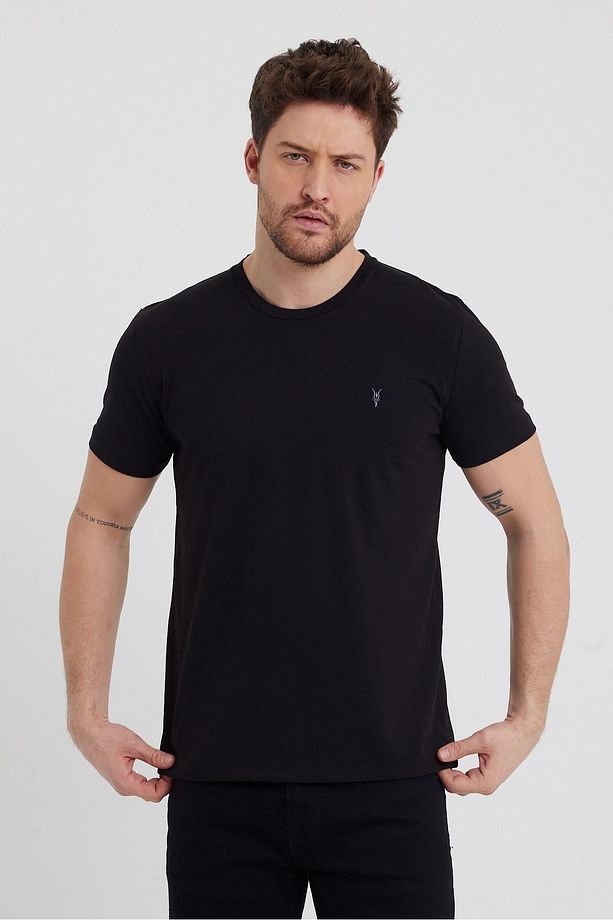 Standart Kalıp Basic Unisex T-shirtt 3'lü 1000 - 5
