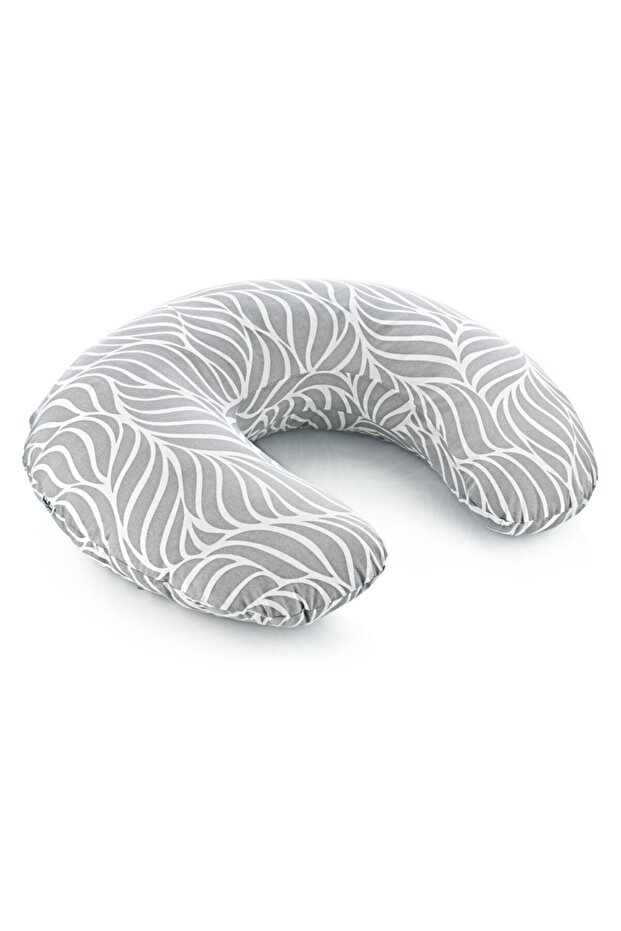 Breastfeeding and Support Cushion 082 Gray Leaf