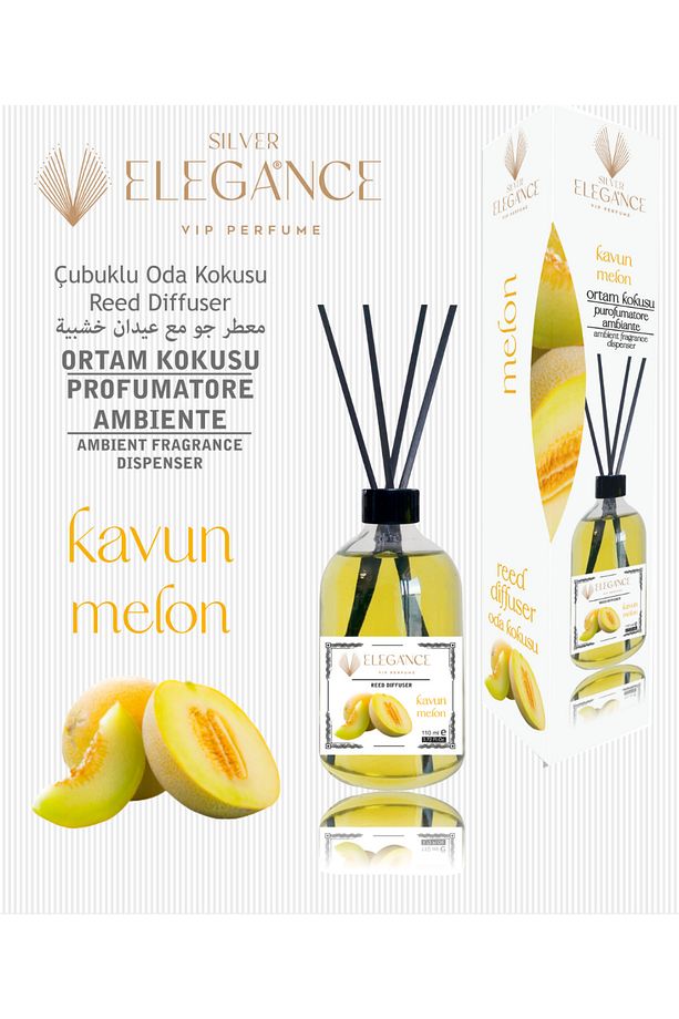 Kavun Reed Diffuser Bambu Çubuklu Oda Kokusu (110 Ml) - 1