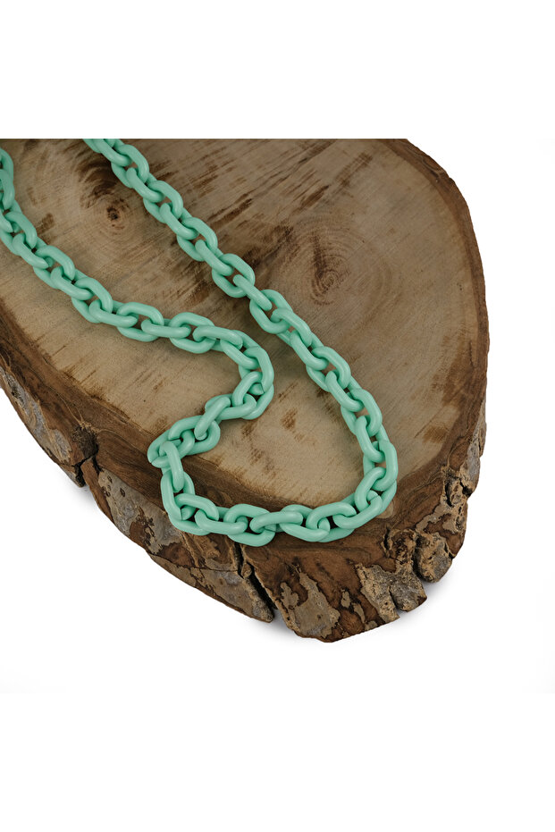 Water Green Plastic Bag and Chain Set