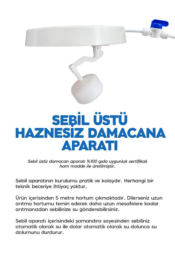 Su Arıtma Cihazları Için Tanksız Sadece Kapak Sebil Aparatı Haznesiz - 2