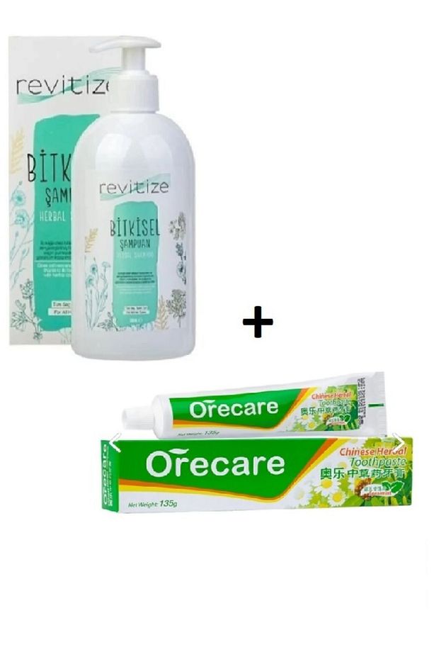 Revitize Bitkisel Şampuan & Orecare Bitkisel Diş Macunu 135 Gr - 1