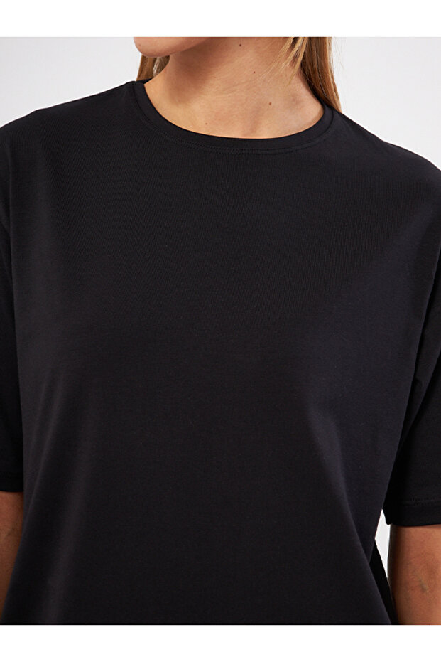 Kısa Kollu Basic Tişört - 2