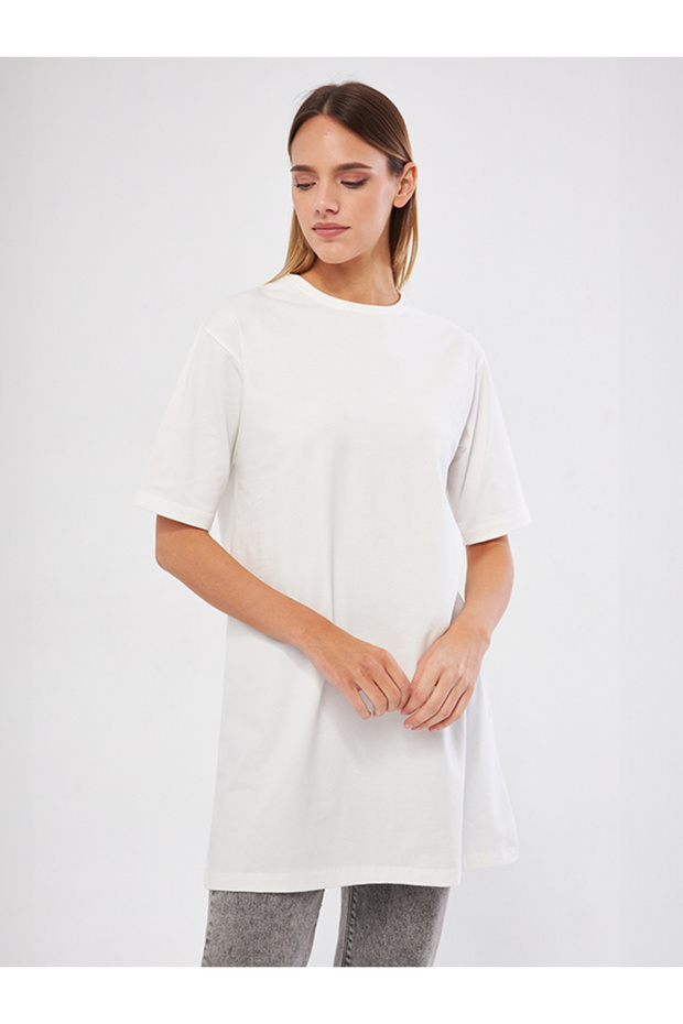 Kısa Kollu Basic Tişört - 5