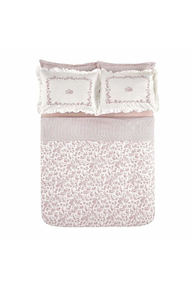Versay Tek Kişilik Percale Nevresim Takımı Mavi - 7